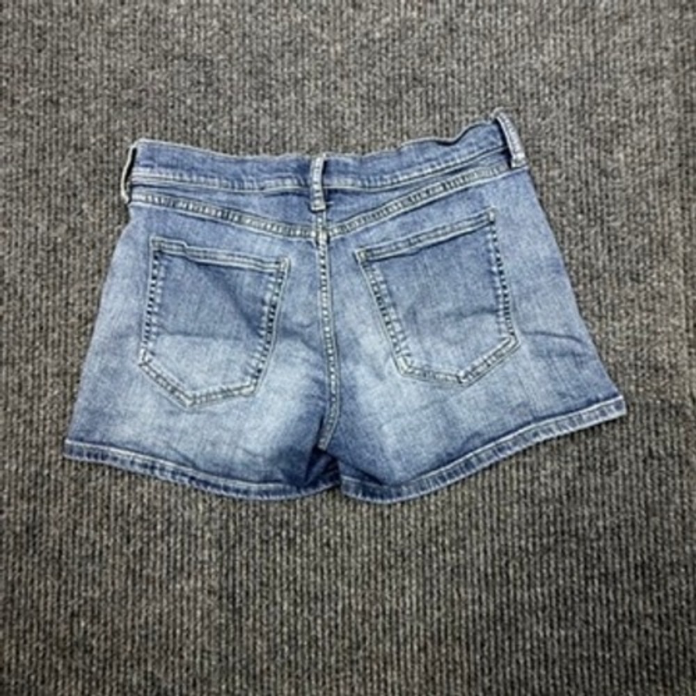 Banana Republic Womens Medium Wash 4 Inch Denim‎ Shorts Blue Size 28/6 536130-00 - Picture 2 of 10